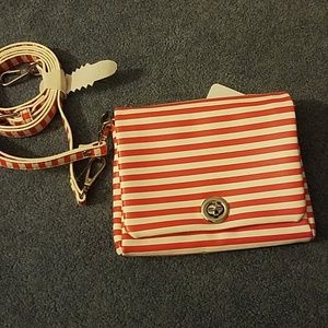 Small Striped Purse